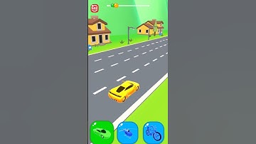 Shape shifting game very cool and gnarly hyper casual game.#shapeshifting #shorts #games