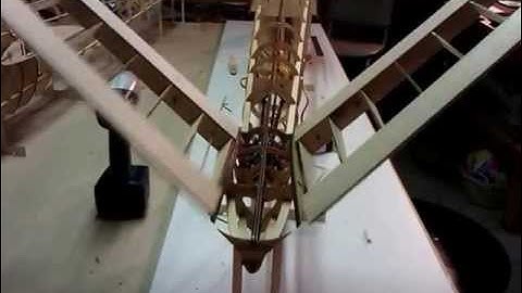 1/3 Scale SHK Glider V-Tail Mechanism