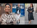 Les looks vintage des parisiens en automne ft ikram abdi omar  le street style  vogue france