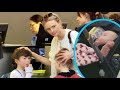 Carey Mulligan Masters Mom Mode At LAX While Toting New Baby