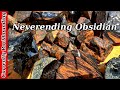 Rockhounding glass butte for obsidian