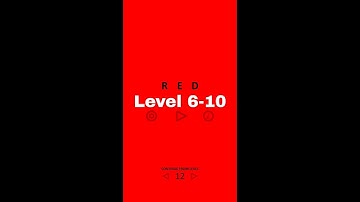 Red Game Level 6 7 8 9 10 Walkthrough