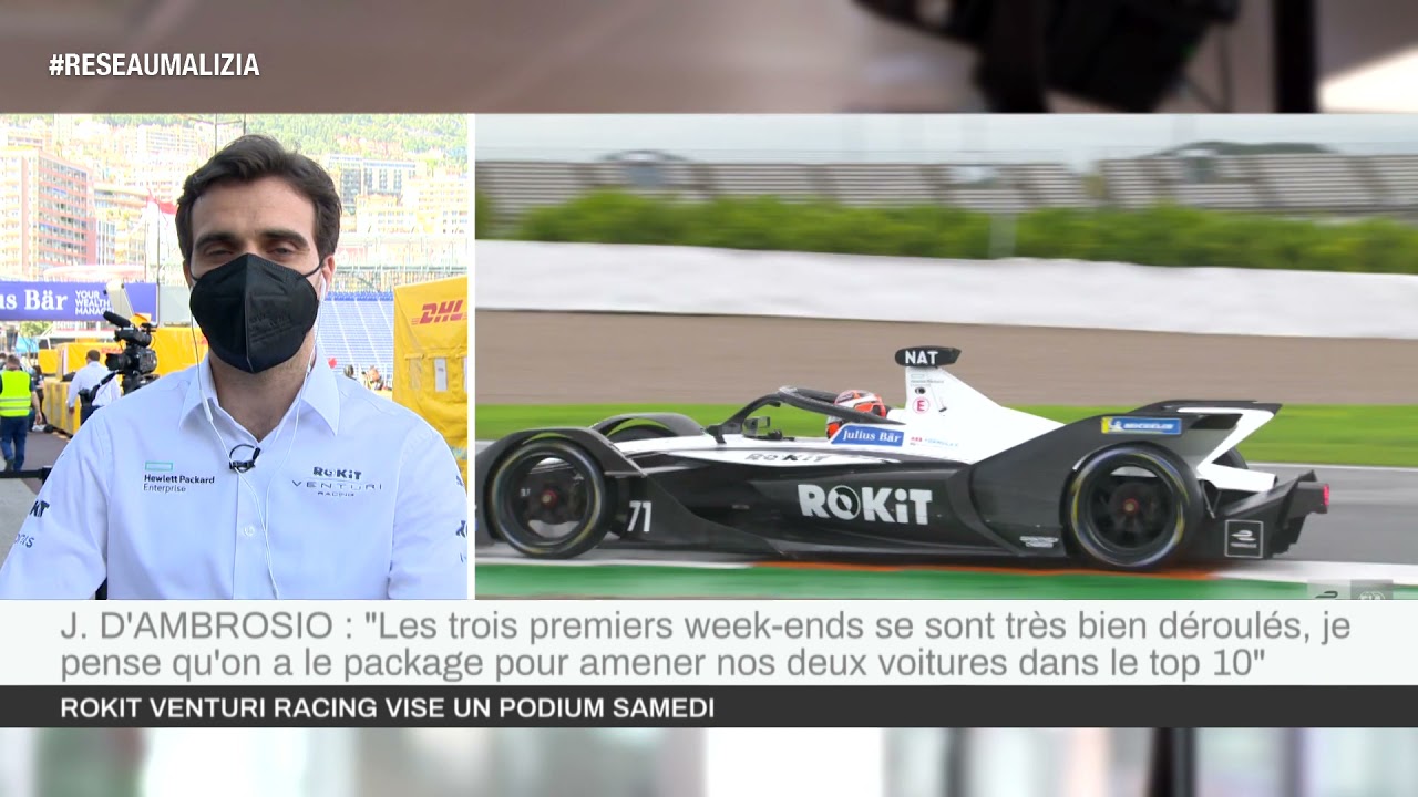 Monaco E-Prix 2021 : Dans les coulisses de ROKiT Venturi Racing