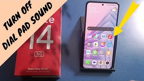 Redmi note 14 5G: Enable Dial Pad Sound | How To Use Dial Pad Sound Redmi Mobile