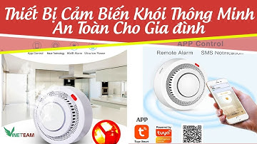 Thiết Bị Báo Khói Cảm Biến Thông Minh Phòng Chống Cháy An Toàn Cho Gia Đình [APP Tuya Smart]
