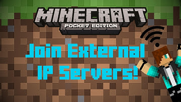 Minecraft PE | How To Join External IP Servers [0.10.0+]