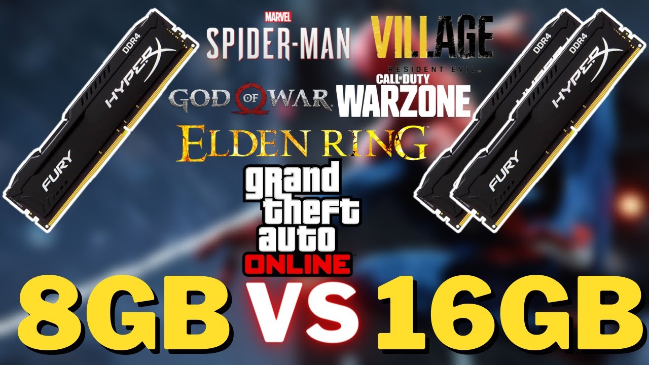 8GB Vs 16GB Quanto De RAM Voc Precisa EM 2022 YouTube 8GB Vs 16GB Quanto De RAM Voc Precisa EM 2022 YouTube