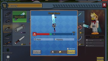 I Got the Frost Blade So Op in Build and Shoot