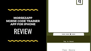 MorseZapp - Morse Code Training App for IOS Review