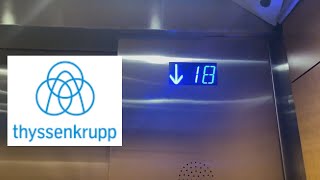 1982 Dover (Mb.Thyssenkrupp traction elevators @ 2600 Tower, Phoenix, AZ
