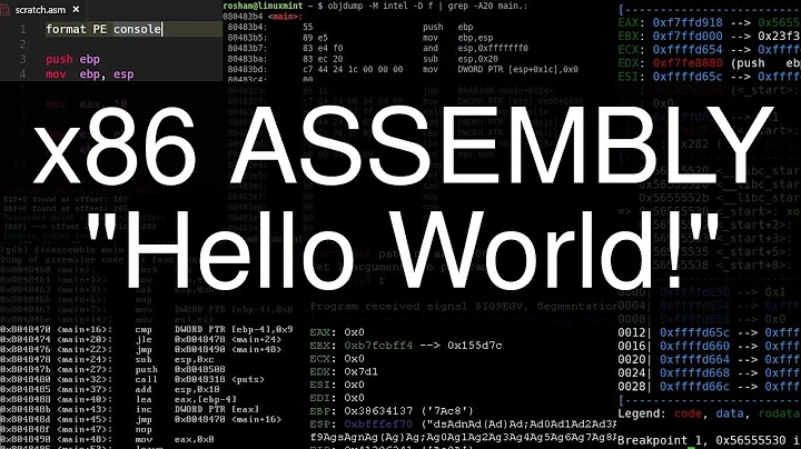 x86 Assembly: Hello World!