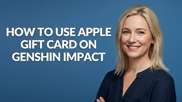 HOW TO USE APPLE GIFT CARD ON GENSHIN IMPACT - Julia