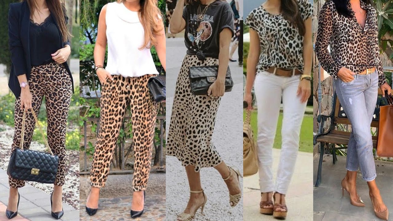 COMO COMBINAR con ELEGANCIA y BUEN GUSTO el ESTAMPADO ANIMAL PRINT/combinaciones elegantes de ropa