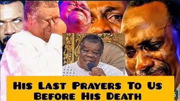 Dr. Uma Ukpai Last Prayers Before His Death #umaukpai 😭😭