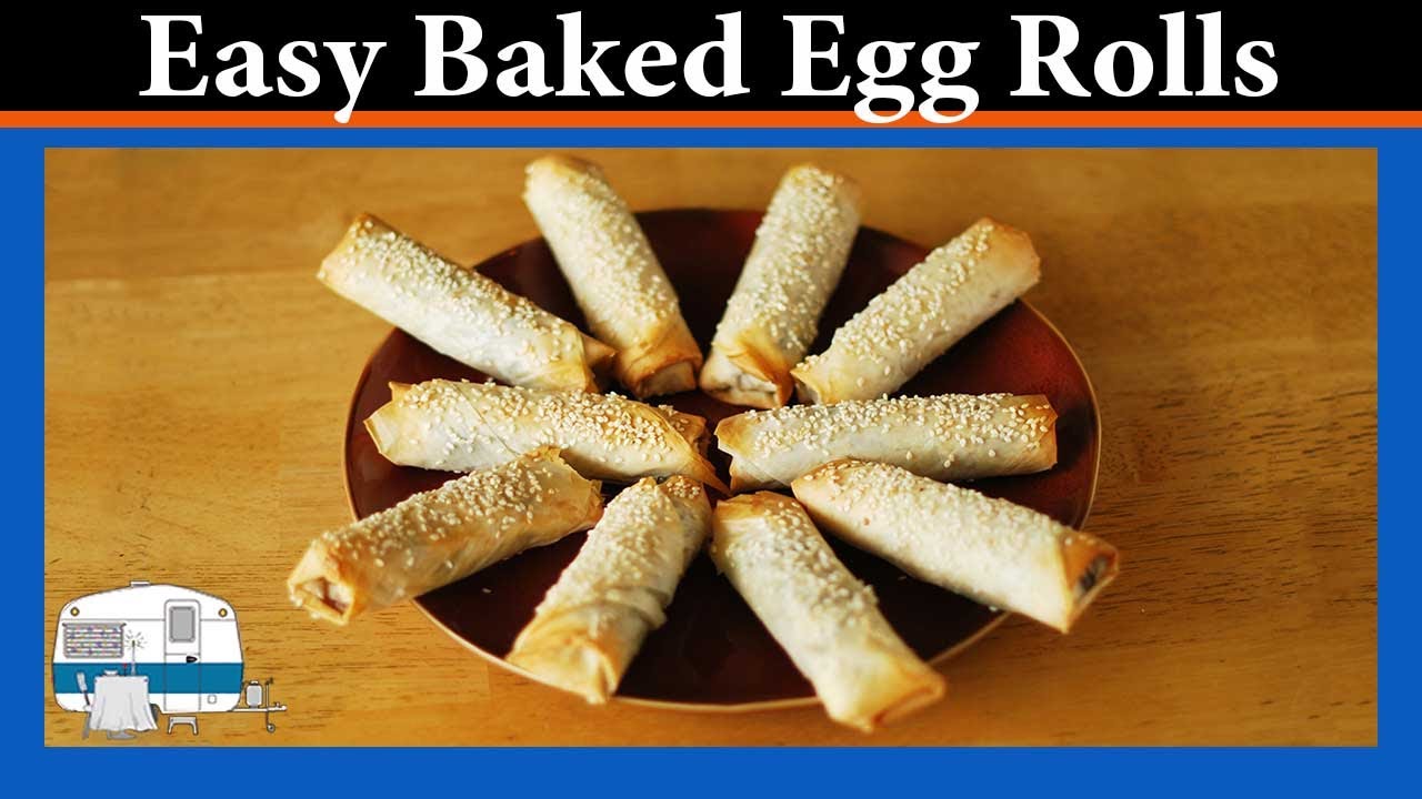 Crispy Vegetarian Egg Rolls (VIDEO) - Jessica Gavin