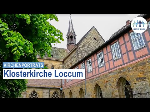 Die Klosterkirche Loccum; zwischen Totentür und Auferstehungsfenster