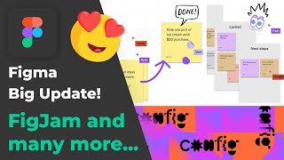 FigJam, Audio Chat and many more at Figma Config 2021 🥳