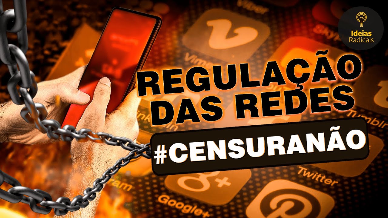 Regulação e Censura de Redes Sociais vem aí #CensuraNão