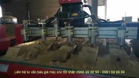 CNC Đông Phương địa chỉ cung cấp máy đục gỗ vi tính giá rẻ. Liên hệ: 0981699989