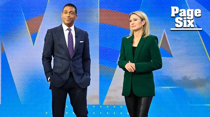 Amy Robach, T.J. Holmes seen flirting for months i...