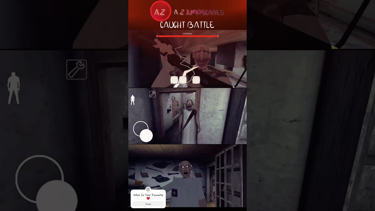 {E-11}(Jumpscare Battle S-2) 💪🏻||The Twins Vs Granny Vs Police Granny