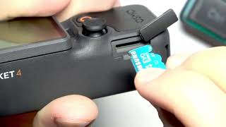 Insert and Remove microSD — DJI Osmo Pocket 4