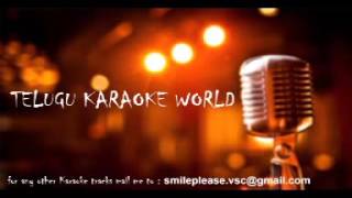 Pilla Chao O Pilla Chao Chao Chao Karaoke || Business Man || Telugu Karaoke World ||