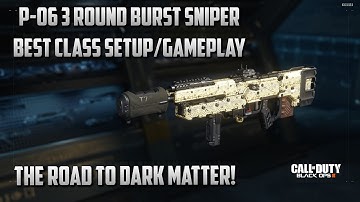 Black ops 3 "P-06" Sniper Best Class Setup + Review! (Diamond Camo Gameplay)