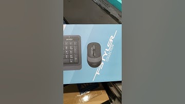 A4Tech Fstyler FG1010 Wireless Keyboard Mouse Combo USB Grey