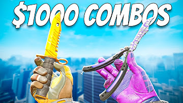 INSANE Knife & Glove Combos for UNDER $1000 in CS2!