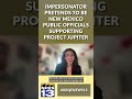 Impersonator pretends to be New Mexico public officials supporting Project Jupiter