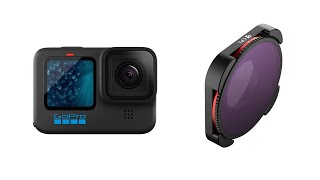 Как поменять линзу GoPro 11 на CPL фильтр  Freewell