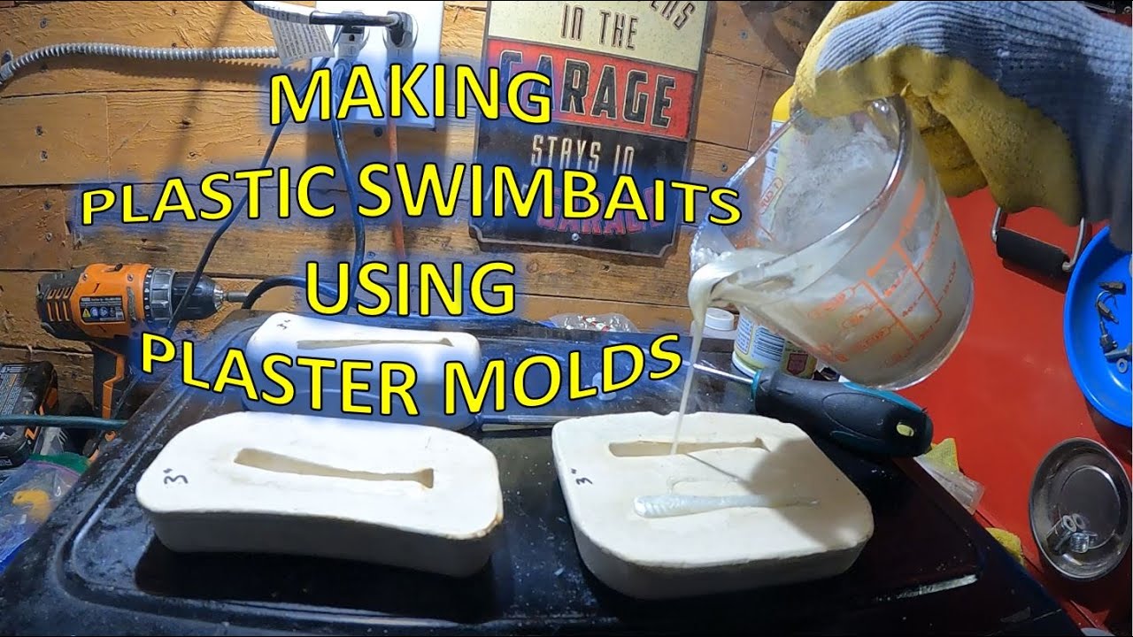 HOW TO pour PLASTIC SWIMBAITS in PLASTER mold SAVE up to 87 YouTube