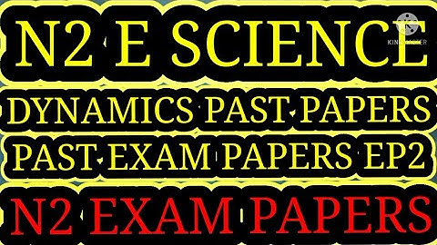 Engineering Science N2 Dynamics Past Exam Papers Part 2 @mathszoneafricanmotives