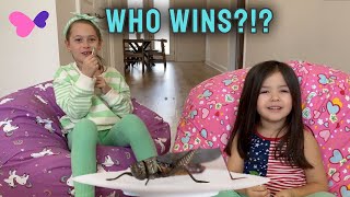 Who wins the beanbag race?!? Check out the hidden pantry ladder and cricket challenge! by Madison and Tessa 11,819 views 2 months ago 11 minutes, 4 seconds