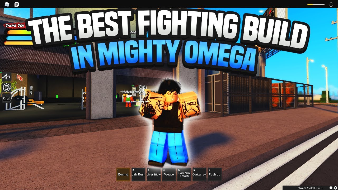 The BEST SPEED FIGHTING BUILD in Mighty Omega... YouTube