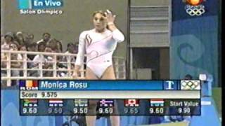 Monica Rosu Vault EF Juegos Olimpicos Atenas 2004