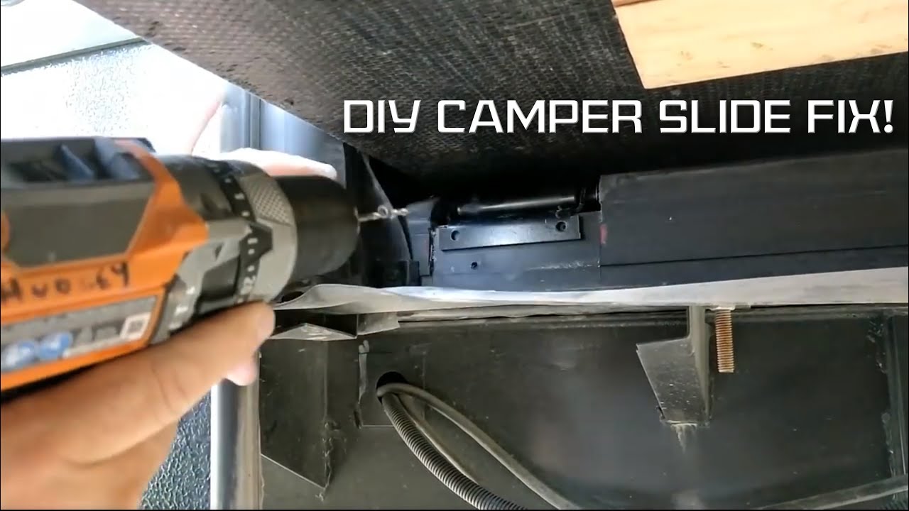 travel trailer slide broken