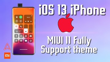 iOS 13 🍎 iPhone theme for MIUI 11 Fully supported | 🍎🍎 iPhone MIUI 11 theme