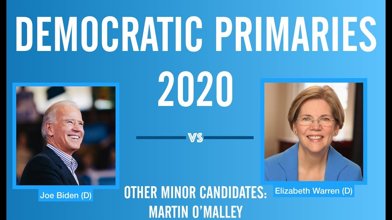 2020 Election Night | Joe Biden vs Elizabeth Warren | Democratic ...