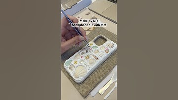 Our DIY Shellphone Kits are now live! 🐚🐬🫶🏼 #smallbusiness #seashellart  #seashellphonecase