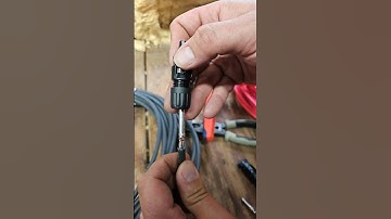 De ABSOLUTE BESTE manier om MC4-connectoren voor zonne-energie te krimpen