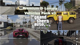 Replace All | Premium & Luxury Vehicles Pack v3 For Gta Sa AML Android 2025 screenshot 2