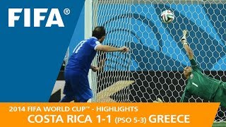 Costa Rica v Greece | 2014 FIFA World Cup | Match Highlights