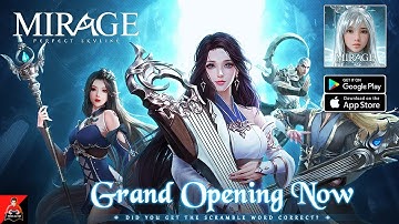 Mirage: Perfect Skyline - MMORPG (ENG) Mobile Game (ANDROID/IOS) - GAMEPLAY [DOWNLOAD]