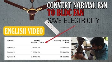 convert normal ceiling fan to BLDC fan/advantages and disadvantages of BLDC fan @gadgetsprochannel