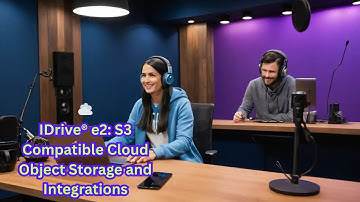 ☁️IDrive® e2: S3 Compatible Cloud Object Storage and Integrations
