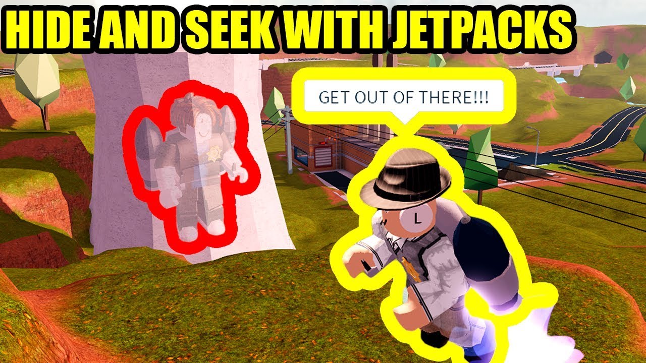 Ultimate Hide And Seek With Jetpacks Roblox Jailbreak Youtube