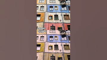 How do those with colour blindness perceive Hundertwasser house?#Shorts #ColourBlind #ColorBlind