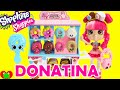 Shopkins Donatina&#39;s Donut Delights Shoppie Doll Playset with 4 Mini Donuts and Exclusives